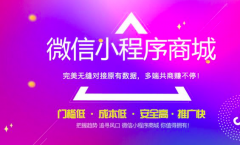 拉萨微信小程序商城开发制作优点